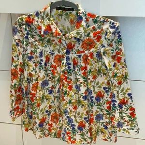 Zara small button down shirt